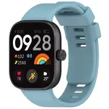 Strap-it Bracelet silicone Xiaomi Smart Band 8 Pro (gris bleu)