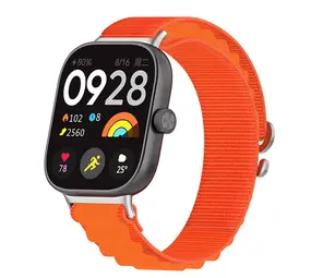Strap-it Bracelet nylon Alpine Xiaomi Smart Band 8 Pro (orange)