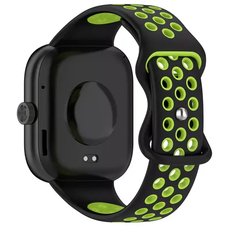 Strap-it Strap-it Bracelet sport Xiaomi Smart Band 9 Pro (noir/lime)