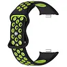 Strap-it Strap-it Bracelet sport Xiaomi Smart Band 9 Pro (noir/lime)