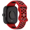 Strap-it Strap-it Bracelet sport Xiaomi Smart Band 9 Pro (rouge/noir) Strap-it Strap-it Bracelet sport Xiaomi Smart Band 9 Pro (rouge/noir)