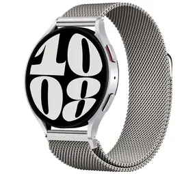 Strap-it Bracelet Milanais Samsung Galaxy Watch 6 - 40mm (titane) Strap-it Bracelet Milanais Samsung Galaxy Watch 6 - 40mm (titane)