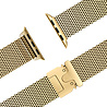 Bandz Bandz Bracelet Milanais Loop avec P-buckle Apple Watch (or) Bandz Bandz Bracelet Milanais Loop avec P-buckle Apple Watch (or)