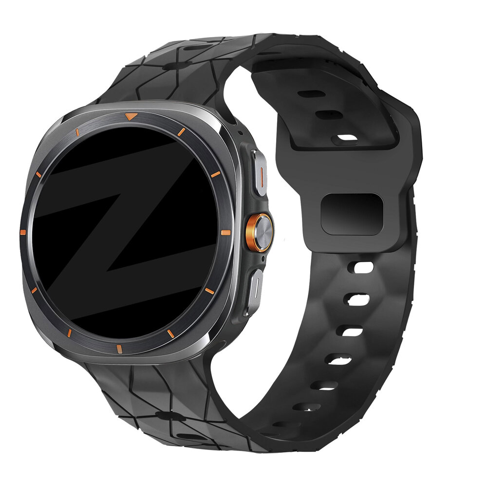 Bandz Bandz Bracelet silicone 'Hexagons' Samsung Galaxy Watch Ultra (noir)