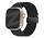 Bandz Bracelet nylon 'Wave' avec P-buckle Apple Watch (noir)