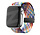 Bandz Bracelet nylon tressée avec P-buckle Apple Watch (arc-en-ciel)