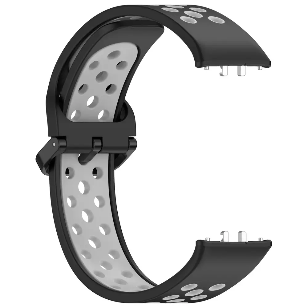 Strap-it Strap-it Bracelet sport Samsung Galaxy Fit 3 (noir/gris) Strap-it Strap-it Bracelet sport Samsung Galaxy Fit 3 (noir/gris)