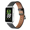 Strap-it Strap-it Bracelet cuir Samsung Galaxy Fit 3 (noir) Strap-it Strap-it Bracelet cuir Samsung Galaxy Fit 3 (noir)