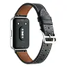 Strap-it Strap-it Bracelet cuir Samsung Galaxy Fit 3 (noir) Strap-it Strap-it Bracelet cuir Samsung Galaxy Fit 3 (noir)