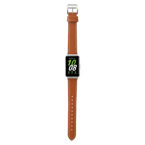 Strap-it Strap-it Bracelet cuir Samsung Galaxy Fit 3 (brun) Strap-it Strap-it Bracelet cuir Samsung Galaxy Fit 3 (brun)