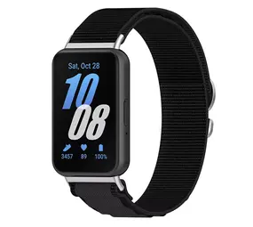 Strap-it Bracelet nylon alpine Samsung Galaxy Fit 3 (noir)
