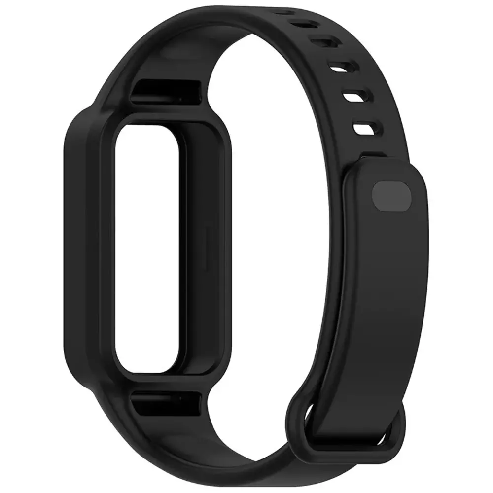 Strap-it Strap-it Bracelet silicone Xiaomi Smart Band 9 Active (noir)