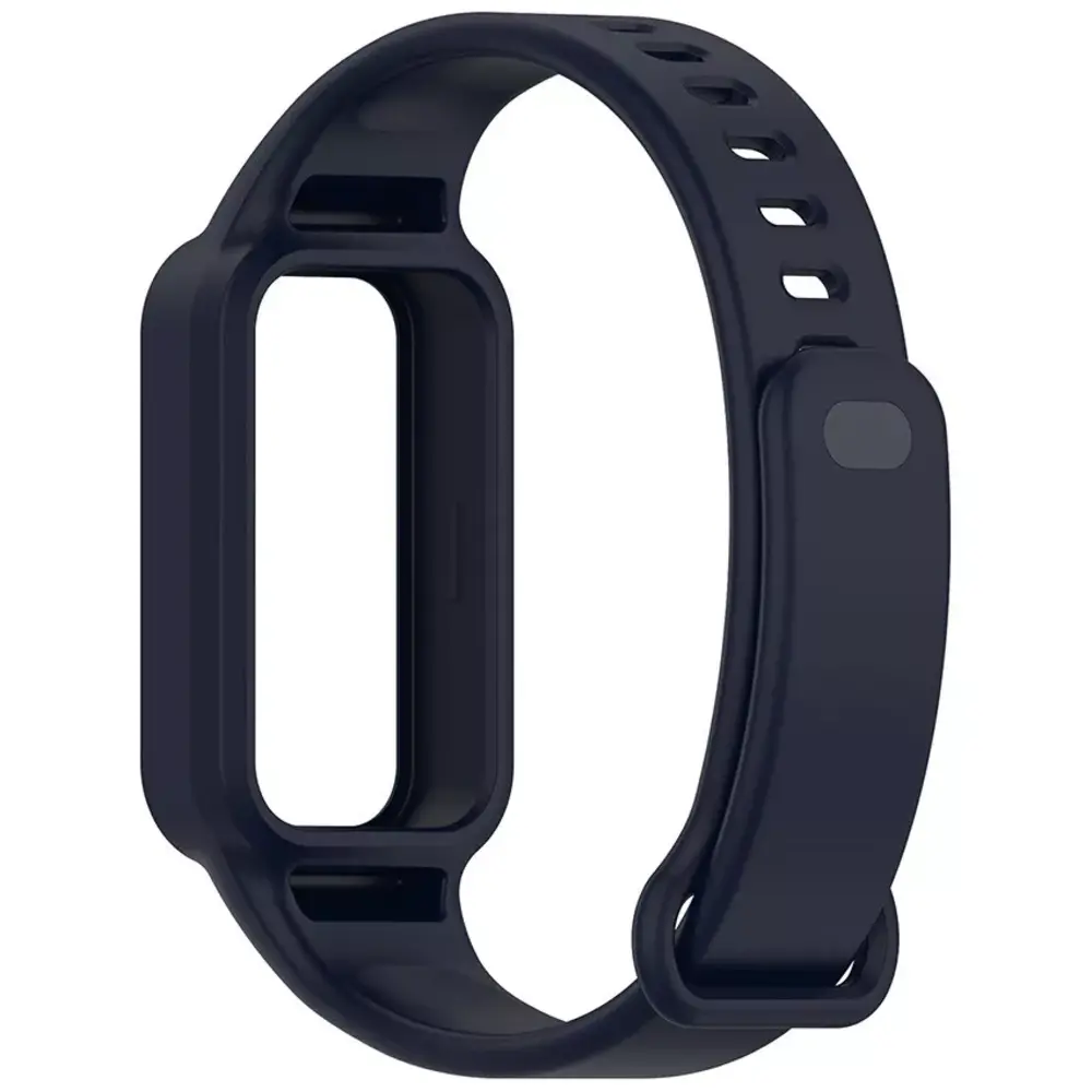 Strap-it Strap-it Bracelet silicone Xiaomi Smart Band 9 Active (bleu foncé)