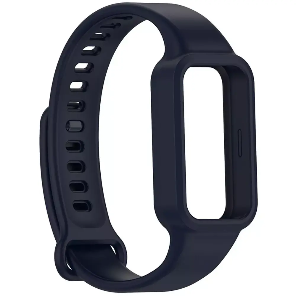 Strap-it Strap-it Bracelet silicone Xiaomi Smart Band 9 Active (bleu foncé)