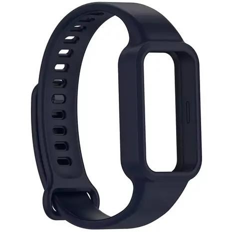 Strap-it Strap-it Bracelet silicone Xiaomi Smart Band 9 Active (bleu foncé)