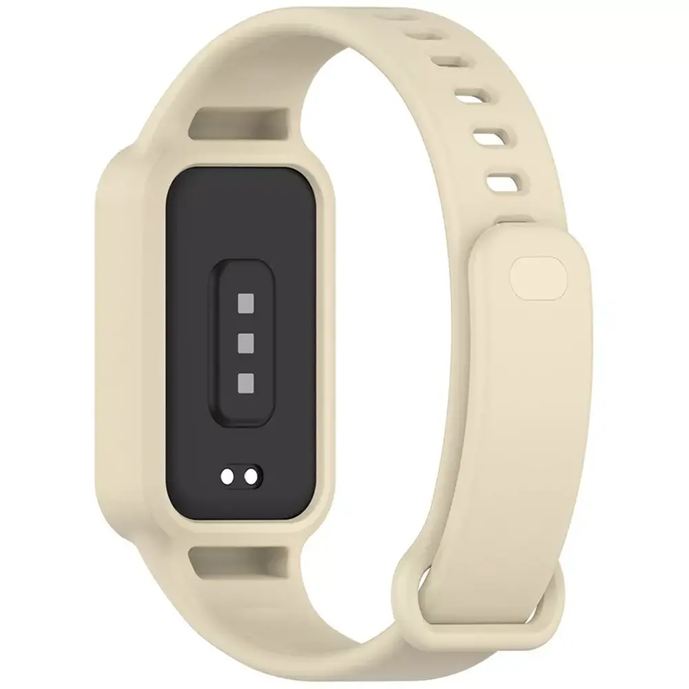Strap-it Strap-it Bracelet silicone Xiaomi Smart Band 9 Active (beige)