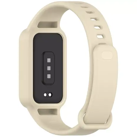 Strap-it Strap-it Bracelet silicone Xiaomi Smart Band 9 Active (beige)