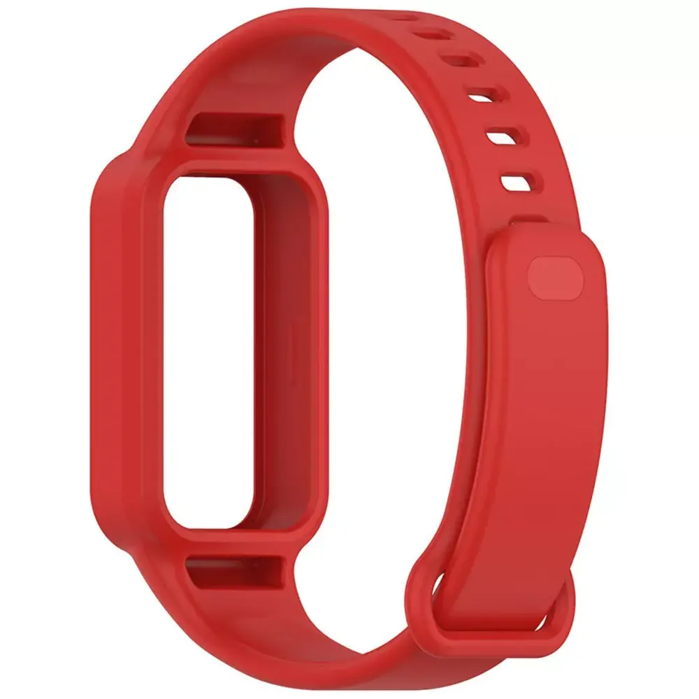 Strap-it Strap-it Bracelet silicone Xiaomi Smart Band 9 Active (rouge)