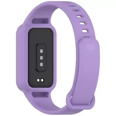 Strap-it Strap-it Bracelet silicone Xiaomi Smart Band 9 Active (violet clair)