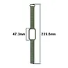 Strap-it Strap-it Bracelet silicone magnétique Xiaomi Smart Band 9 Active (vert armée) Strap-it Strap-it Bracelet silicone magnétique Xiaomi Smart Band 9 Active (vert armée)