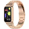 Strap-it Strap-it Bracelet acier Xiaomi Smart Band 9 Active (or rose) Strap-it Strap-it Bracelet acier Xiaomi Smart Band 9 Active (or rose)
