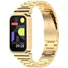 Strap-it Strap-it Bracelet acier Xiaomi Smart Band 9 Active (or) Strap-it Strap-it Bracelet acier Xiaomi Smart Band 9 Active (or)