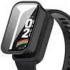 Strap-it Strap-it Coque rigide avec verre pour Xiaomi Smart Band 9 Active (noir) Strap-it Strap-it Coque rigide avec verre pour Xiaomi Smart Band 9 Active (noir)