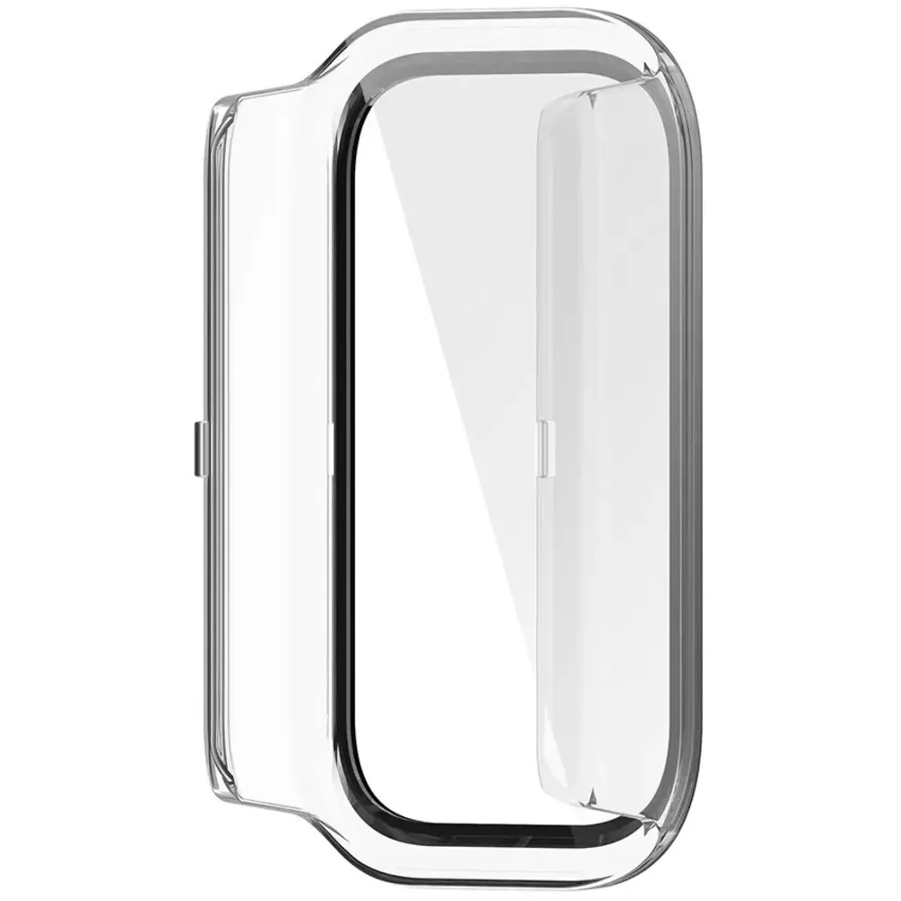 Strap-it Strap-it Coque rigide avec verre pour Xiaomi Smart Band 9 Active (transparent)