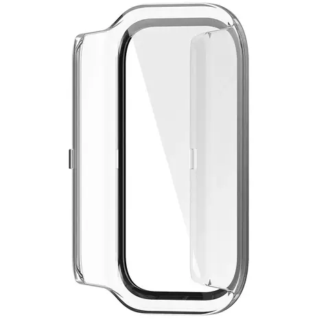 Strap-it Strap-it Coque rigide avec verre pour Xiaomi Smart Band 9 Active (transparent)