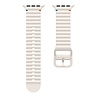 Strap-it Strap-it Bracelet Silicone Wave Apple Watch (lumière stellaire) Strap-it Strap-it Bracelet Silicone Wave Apple Watch (lumière stellaire)