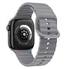 Strap-it Strap-it Bracelet Silicone Wave Apple Watch (gris foncé) Strap-it Strap-it Bracelet Silicone Wave Apple Watch (gris foncé)