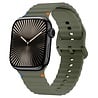 Strap-it Strap-it Bracelet Silicone Wave Apple Watch (vert foncé) Strap-it Strap-it Bracelet Silicone Wave Apple Watch (vert foncé)