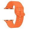 Strap-it Strap-it Bracelet Silicone Wave Apple Watch (orange) Strap-it Strap-it Bracelet Silicone Wave Apple Watch (orange)