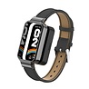 Strap-it Strap-it Bracelet cuir Xiaomi Smart Band 9 Active (noir) Strap-it Strap-it Bracelet cuir Xiaomi Smart Band 9 Active (noir)