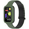 Strap-it Strap-it Bracelet silicone magnétique Xiaomi Smart Band 9 Active (vert armée) Strap-it Strap-it Bracelet silicone magnétique Xiaomi Smart Band 9 Active (vert armée)
