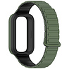 Strap-it Strap-it Bracelet silicone magnétique Xiaomi Smart Band 9 Active (vert armée) Strap-it Strap-it Bracelet silicone magnétique Xiaomi Smart Band 9 Active (vert armée)