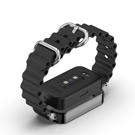 Strap-it Strap-it Bracelet silicone Ocean Xiaomi Smart Band 9 Active (noir)