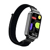 Strap-it Strap-it Bracelet nylon Xiaomi Smart Band 9 Active (noir) Strap-it Strap-it Bracelet nylon Xiaomi Smart Band 9 Active (noir)