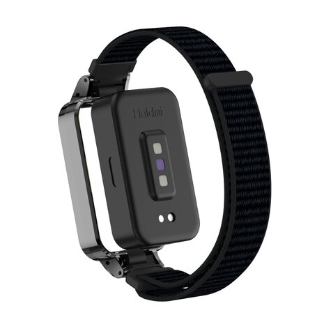 Strap-it Strap-it Bracelet nylon Xiaomi Smart Band 9 Active (noir)