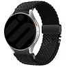 Strap-it Strap-it Bracelet tressé Withings ScanWatch 2 - 38mm avec P-boucle (noir)