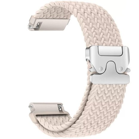 Strap-it Strap-it Bracelet tressé Withings ScanWatch Light avec P-boucle (lumière stellaire)