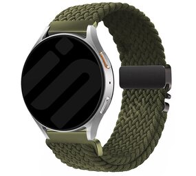 Strap-it Bracelet tressé Withings Steel HR Sport avec P-boucle (vert)