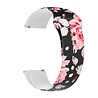 Bandz Bandz Bracelet silicone 'Flowers' Amazfit Active 2