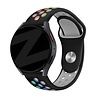 Bandz Bandz Bracelet sport 'Deluxe' Amazfit Active 2 (noir/coloré) Bandz Bandz Bracelet sport 'Deluxe' Amazfit Active 2 (noir/coloré)