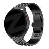 Bandz Bandz Bracelet acier 'Dragón' Amazfit Active 2 (noir)