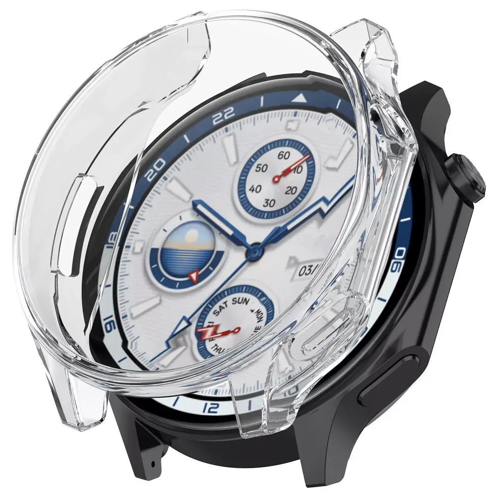 Strap-it Strap-it Coque de TPU OnePlus Watch 2 (transparent)