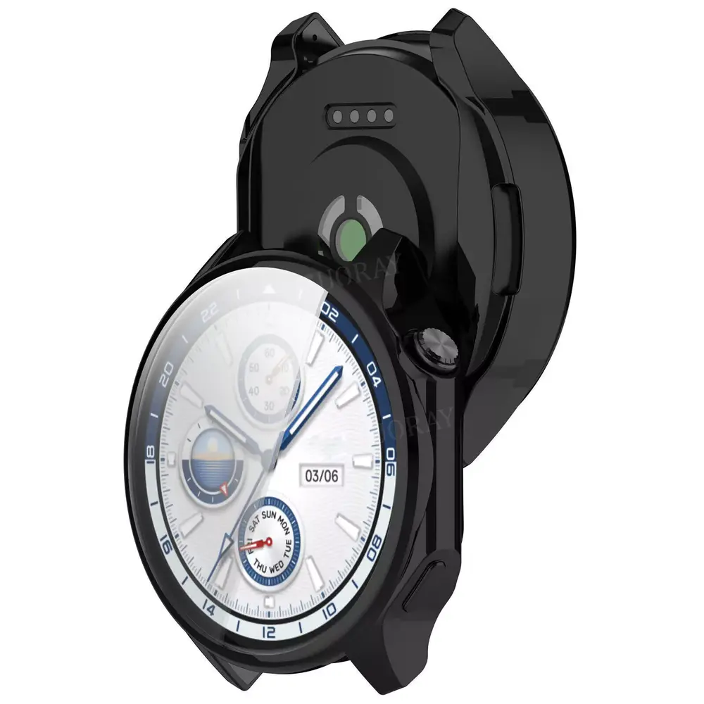 Strap-it Strap-it Coque de TPU OnePlus Watch 2 (noir)