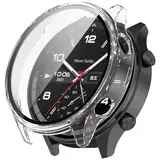 Strap-it Coque rigide avec verre OnePlus Watch 2R (transparent)