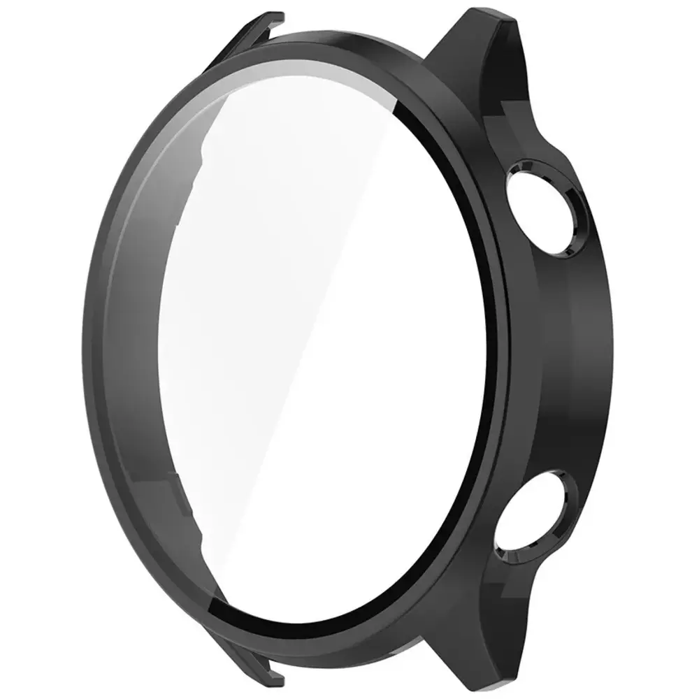 Strap-it Strap-it Coque rigide avec verre OnePlus Watch 2R (noir)