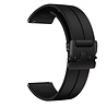 Strap-it Strap-it Bracelet silicone Samsung Gear Sport avec boucle P (noir)